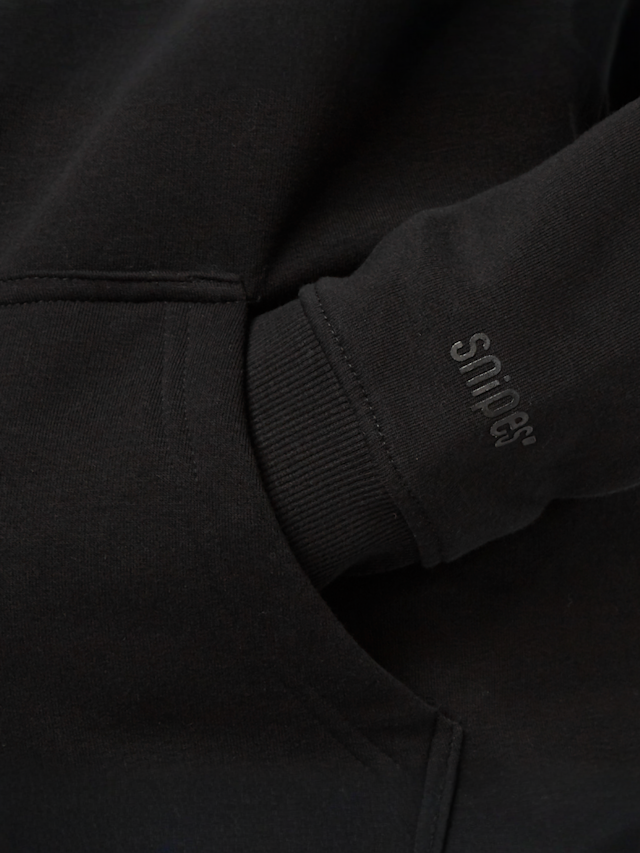 SNIPES, Hooded-Sweatshirt Box Logo, black, Image 3 of 5