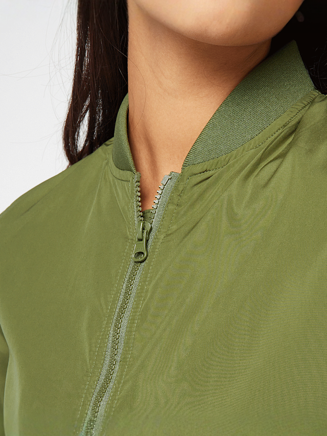 Urban Classics, Light Bomber, green, Image 3 of 5