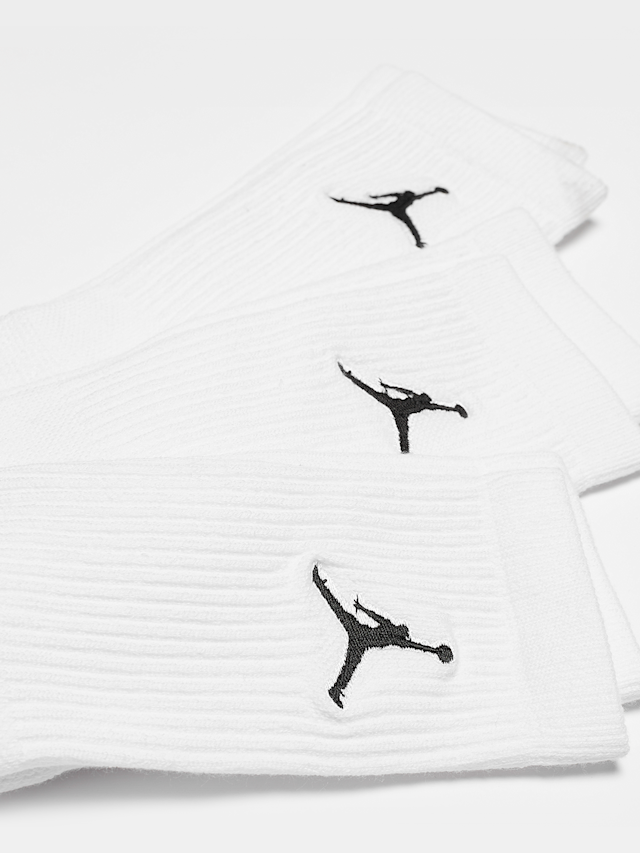 Jordan, 3 PACK - Everyday Max Crew Socks, white, Image 2 of 2