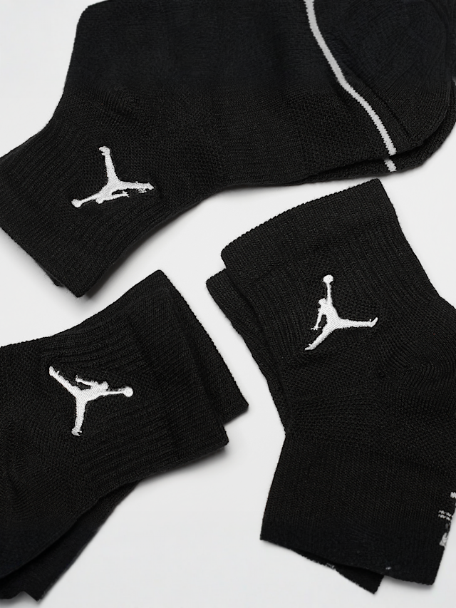 Jordan, 3 PACK - Everyday Max Socks, black, Image 2 of 2