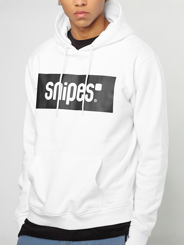 SNIPES, Hooded-Sweatshirt Box Logo, white, Image 5 of 5