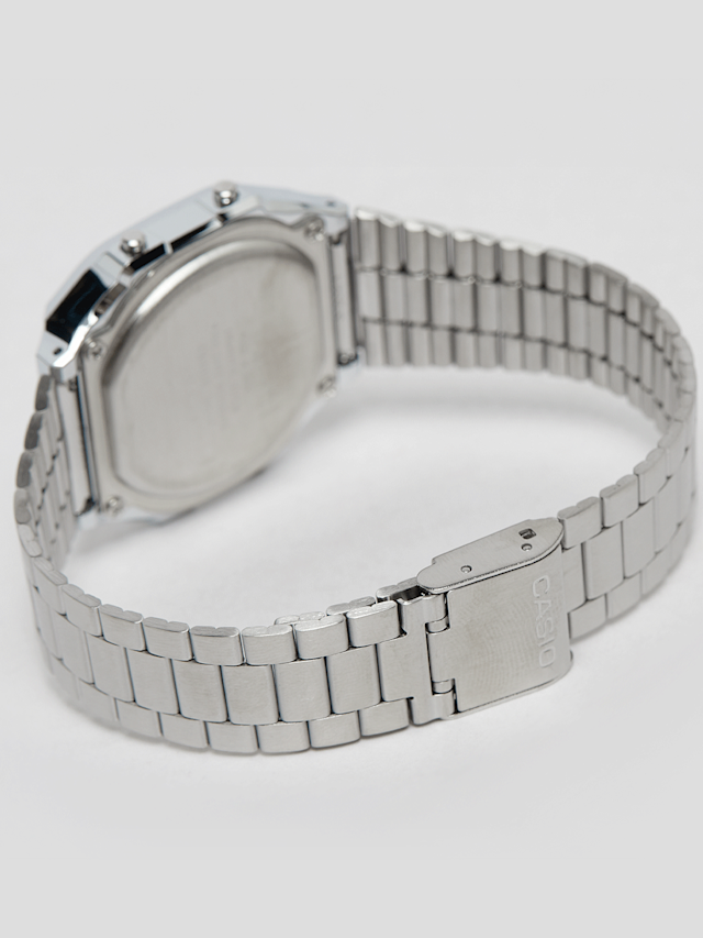 CASIO, A168WEM-2EF, silver, Image 2 of 3