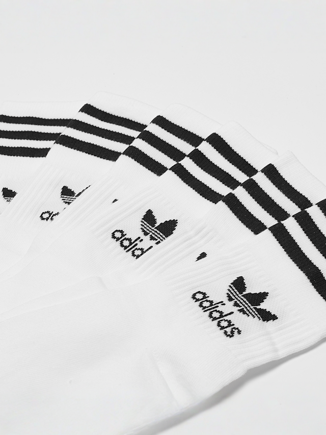 adidas Originals, 3 PACK - adicolor Crew Socks, white, Image 2 of 2