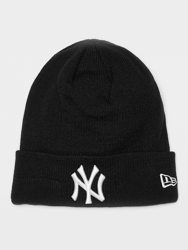 New Era, Cuff Knit MLB New York Yankees Essential, black, Image 1 of 2