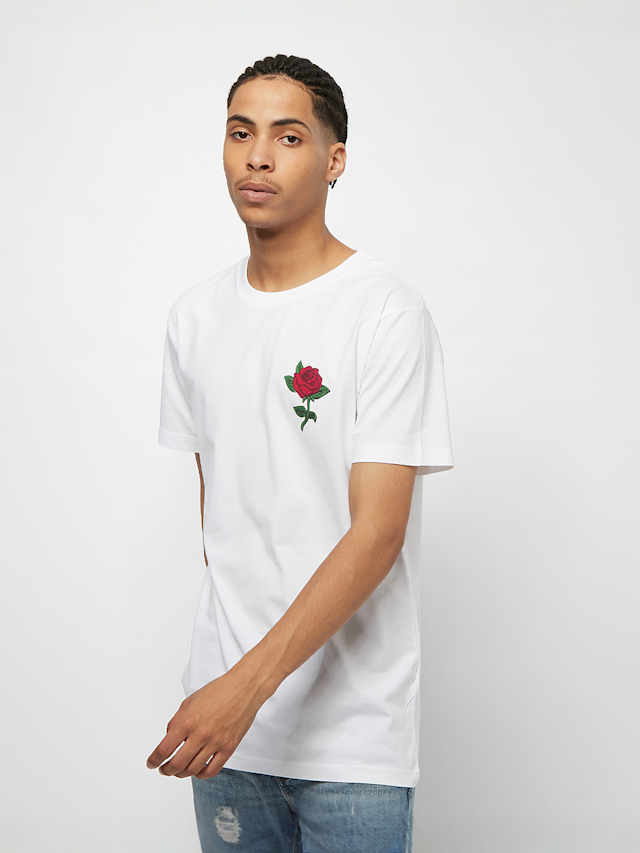 Mister Tee, Rose Tee, white, Image 1 of 2