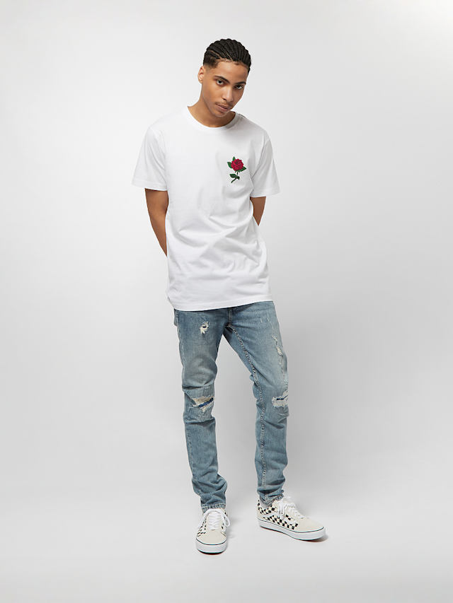 Mister Tee, Rose Tee, white, Image 2 of 2