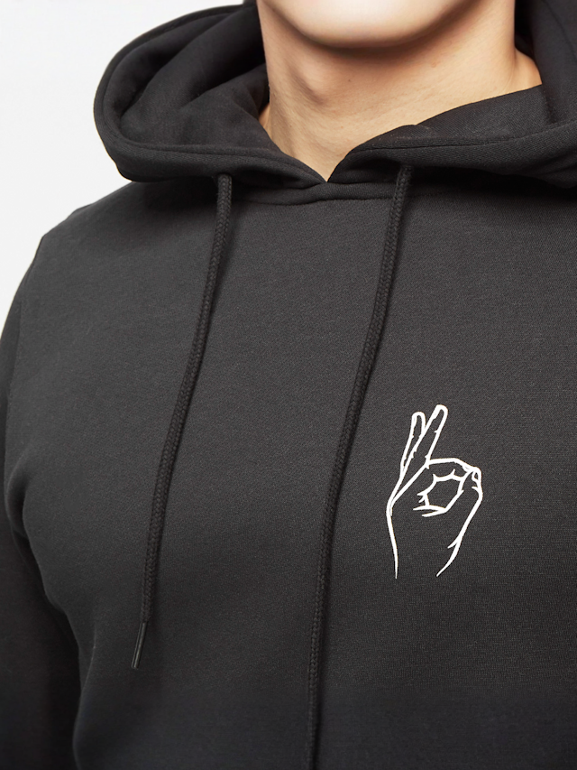 Mister Tee, Easy Hoodie, black, Image 3 of 5