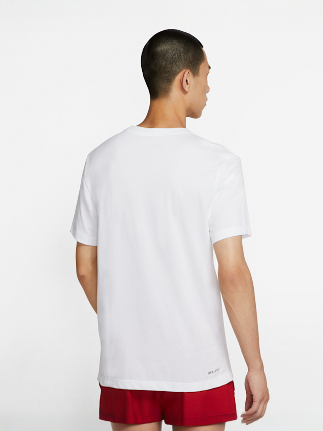 Jordan, Jumpman Short-Sleeve Crew, white, Image 2 of 4