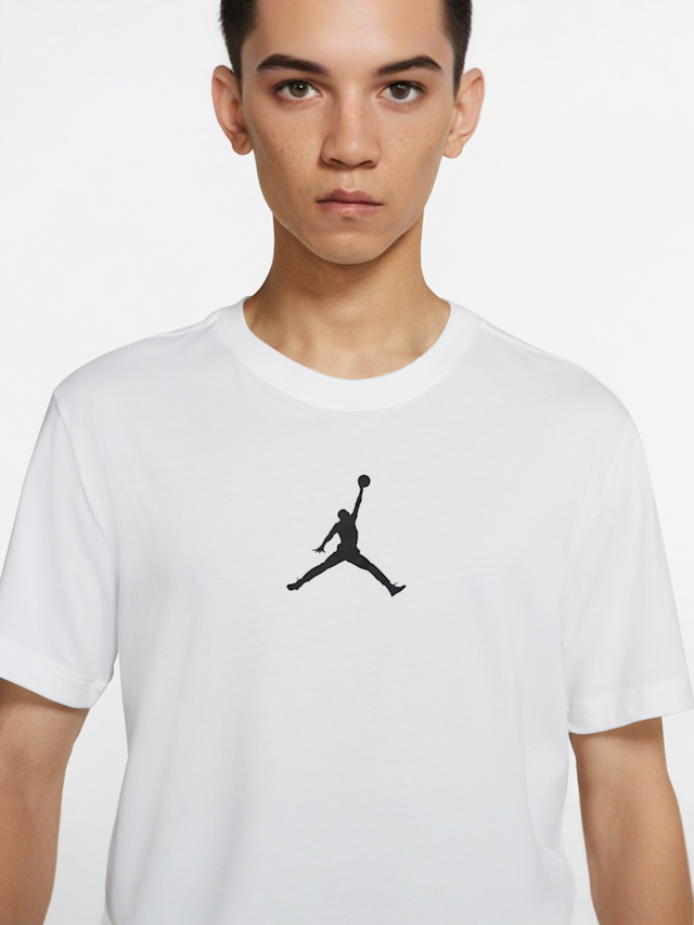 Jordan, Jumpman Short-Sleeve Crew, white, Image 3 of 4