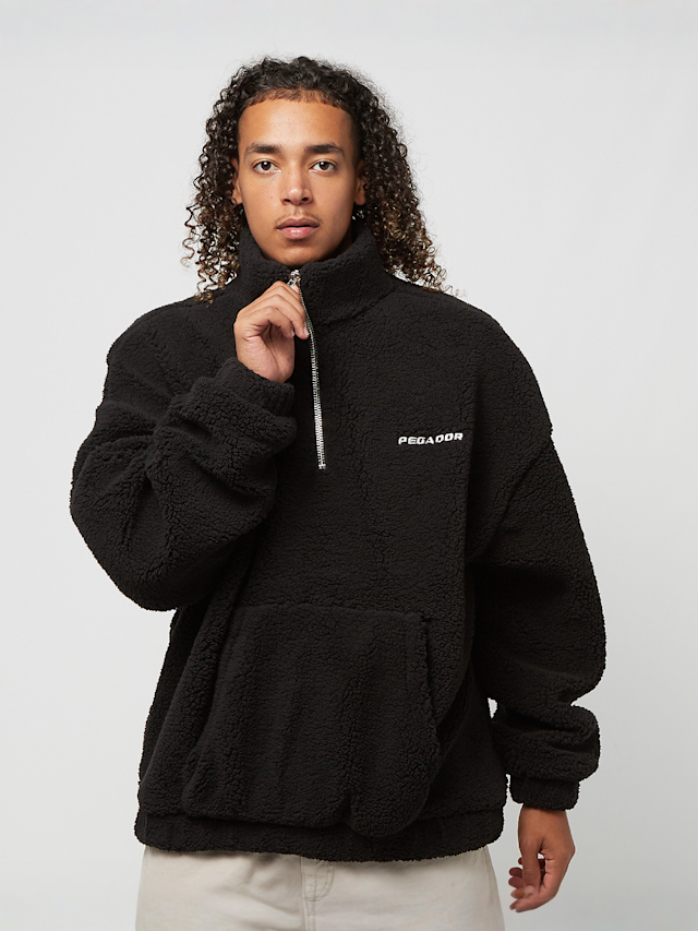 Pegador, Puka Half Zip Sweater, black, Image 1 of 5