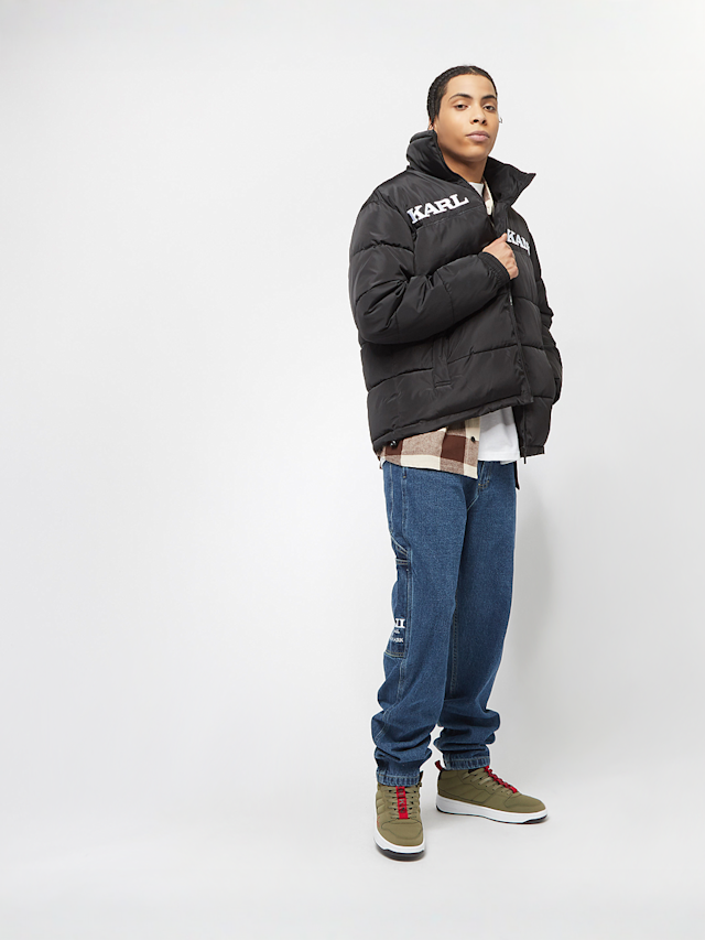 Karl Kani, Retro Essential Puffer Jacket, black, Image 6 of 6