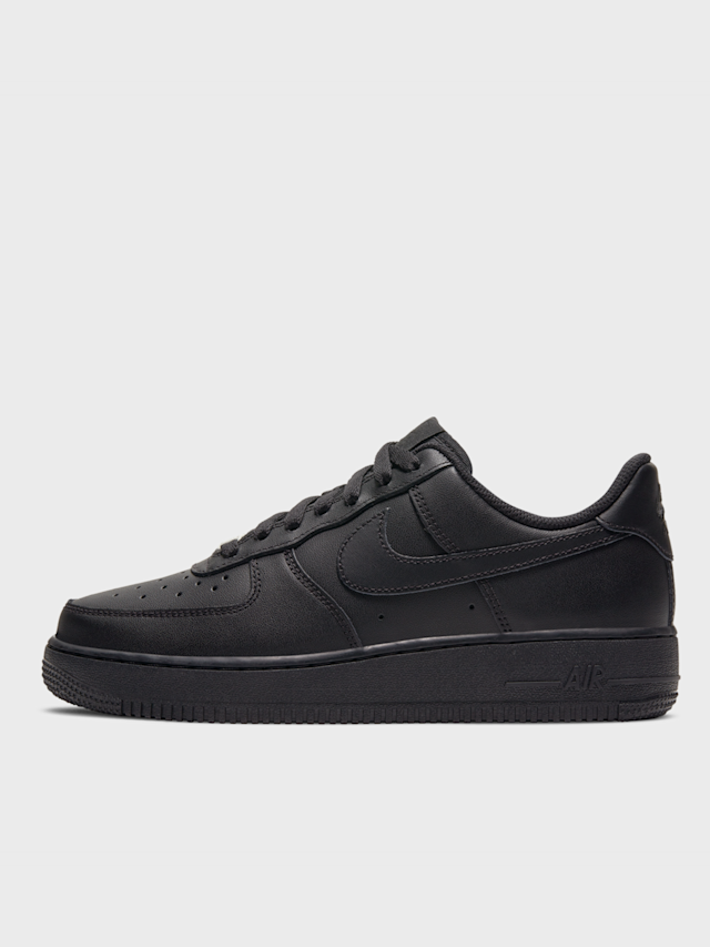 Nike, WMNS Air Force 1, black, Image 1 of 8