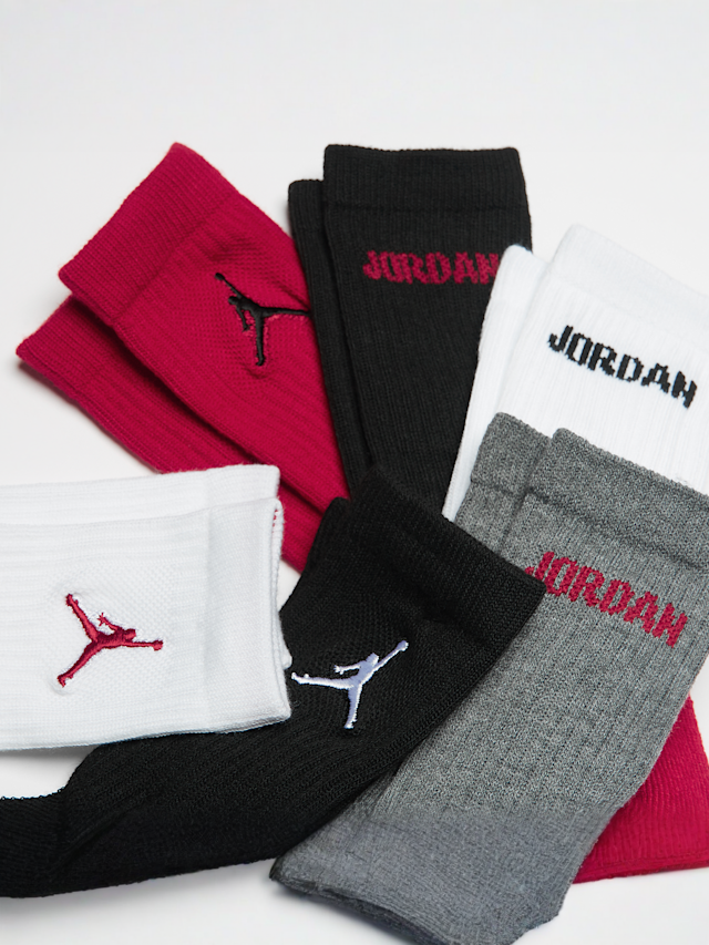 Jordan, 6 PACK - Legend Crew Socks, multi-colour, Image 2 of 2