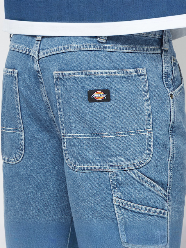 Dickies, Garyville Denim Shorts, blue, Image 4 of 6