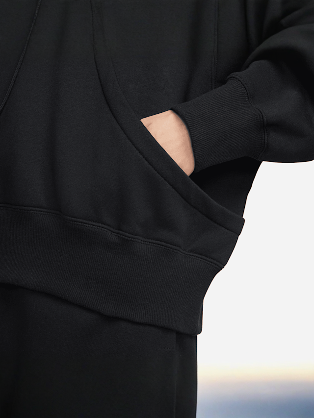 Nike, Sportswear Phoenix Fleece Oversized Hoodie, black, Image 4 of 7