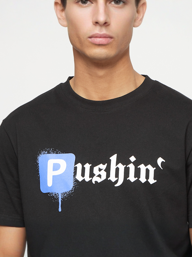 Mister Tee, Pushin P Tee, black, Image 3 of 4