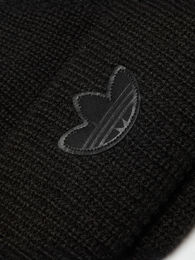 adidas Originals, adicolor Short Beanie, black, Image 3 of 3