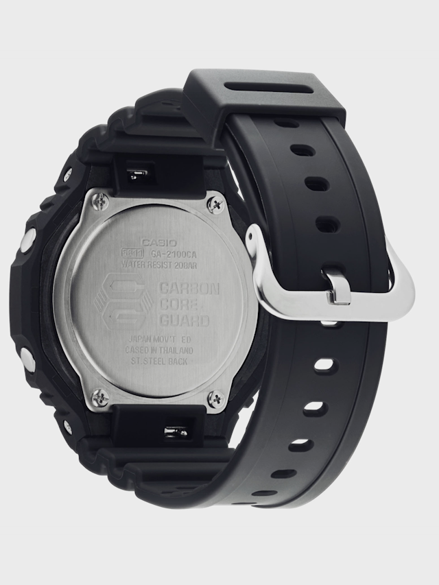G-SHOCK, Utility Black GA-2100-1A2ER, black, Image 2 of 3