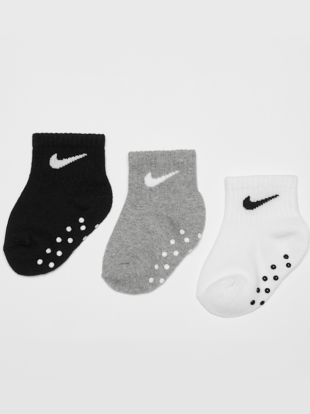 Nike, 3 PACK - Core Swoosh Gripper Socks, multi-colour, Image 1 of 2