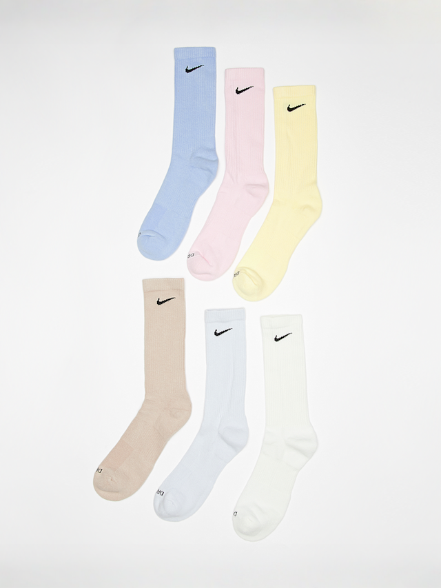 Nike, 6 PACK - Everyday Plus Cushion Crew Training Socks, multi-colour, Image 1 of 2