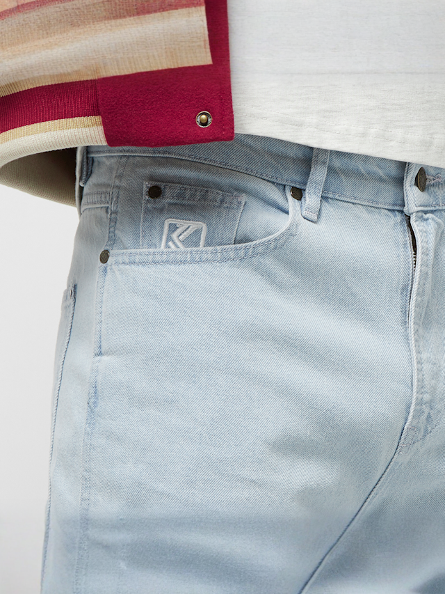Karl Kani, Small Signature Baggy Five Pocket Denim, blue, Image 3 of 5
