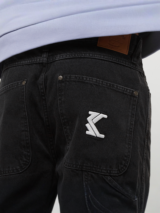 Karl Kani, Retro Baggy Workwear Denim, black, Image 4 of 7