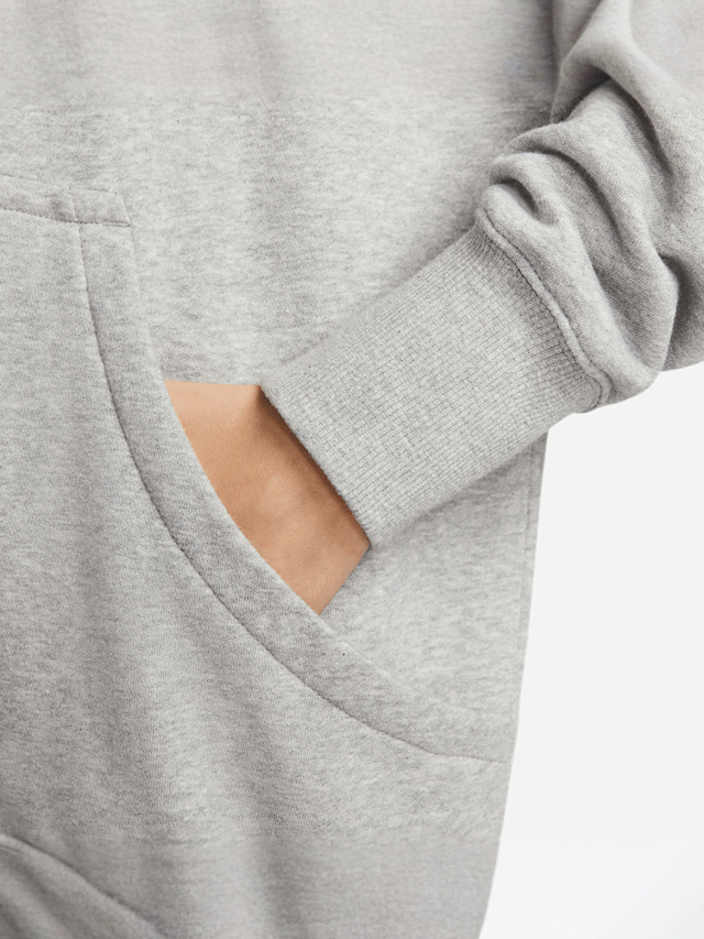 Nike, Sportswear Phoenix Fleece Oversized Full-Zip Hoodie, grey, Image 5 of 9