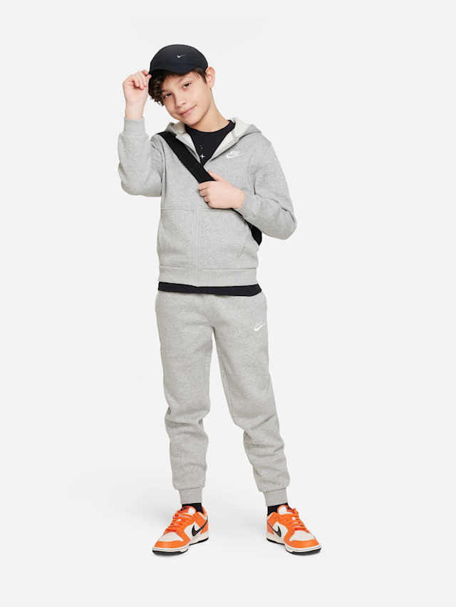 Nike, Club Fleece Full-Zip Hoodie, black, Image 5 of 5