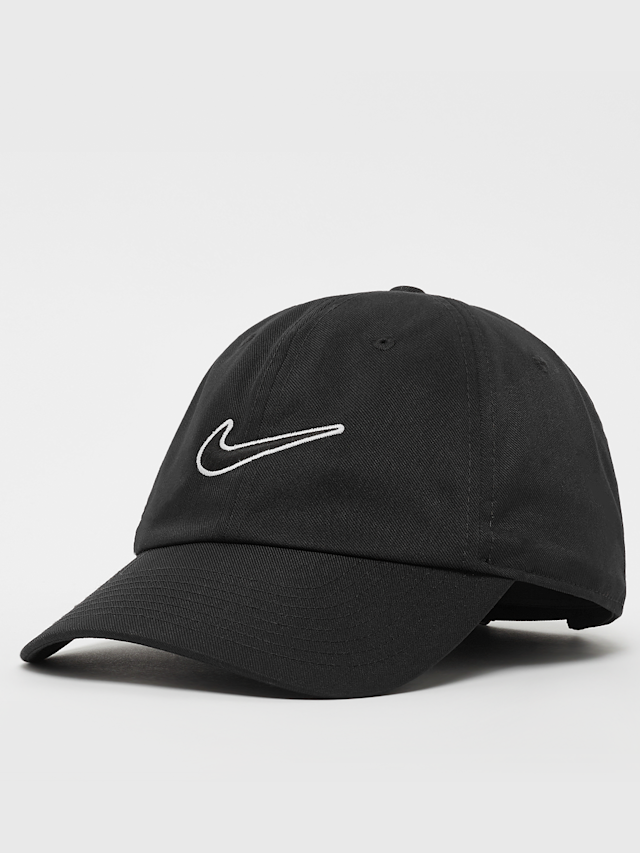 Nike, Club Unstructured Swoosh Cap, black, Image 1 of 4