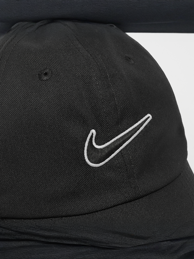 Nike, Club Unstructured Swoosh Cap, black, Image 4 of 4