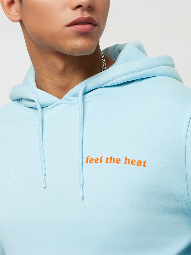 Mister Tee, Feel the Heat Hoodie, blue, Image 3 of 5