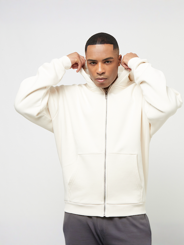 Karl Kani, Chest Signature Essential Zip, white, Image 1 of 4