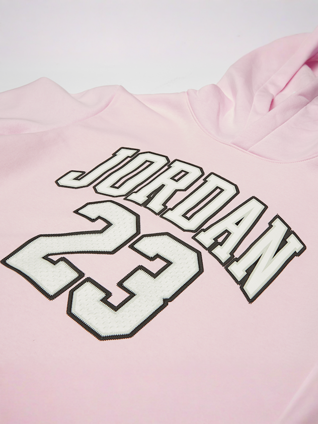 Jordan, High Brand Read Fleece Pullover, light pink, Image 4 of 4