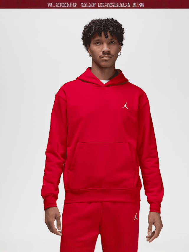 Jordan, Essentials Fleece Pullover, red, Image 1 of 5