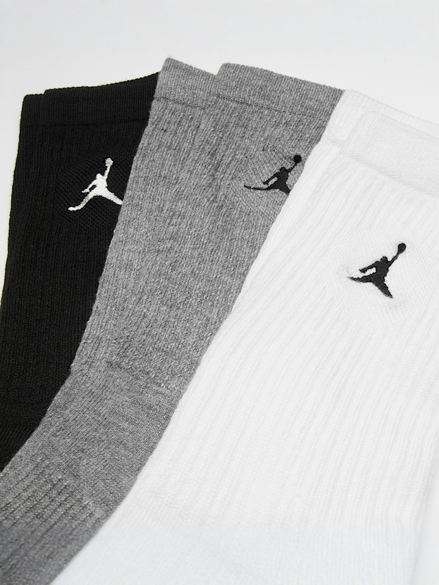 Jordan, 3 PACK - Everyday Crew Socks, multi-colour, Image 2 of 2