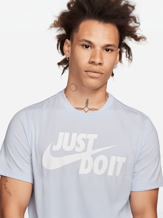 Nike, Sportswear Tee Just Do It, grey, Image 3 of 4