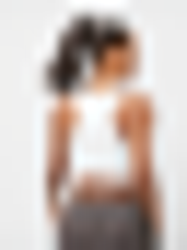 Karl Kani, Small Signature Essential Racer Rib Top, white, Image 2 of 4