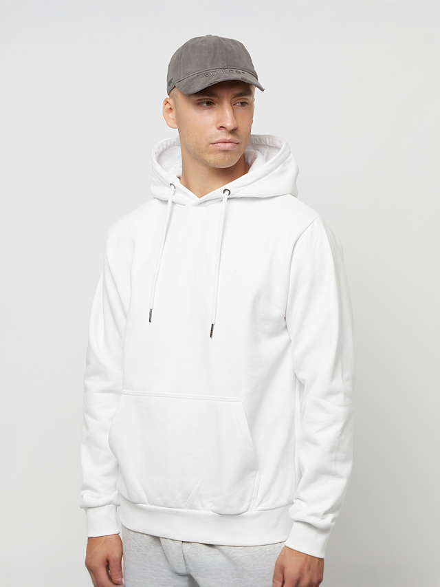 SNIPES, Small Logo Essential Hoodie, white, Image 1 of 4