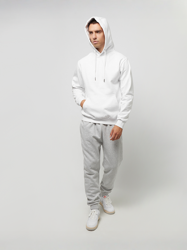 SNIPES, Small Logo Essential Hoodie, white, Image 4 of 4