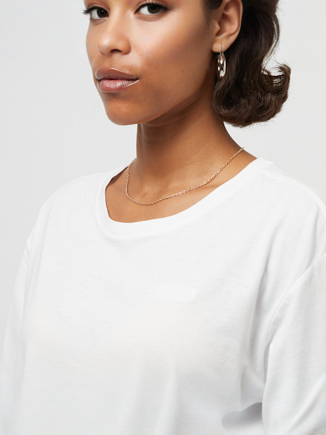 SNIPES, Small Logo Essential Tee, white, Image 3 of 4