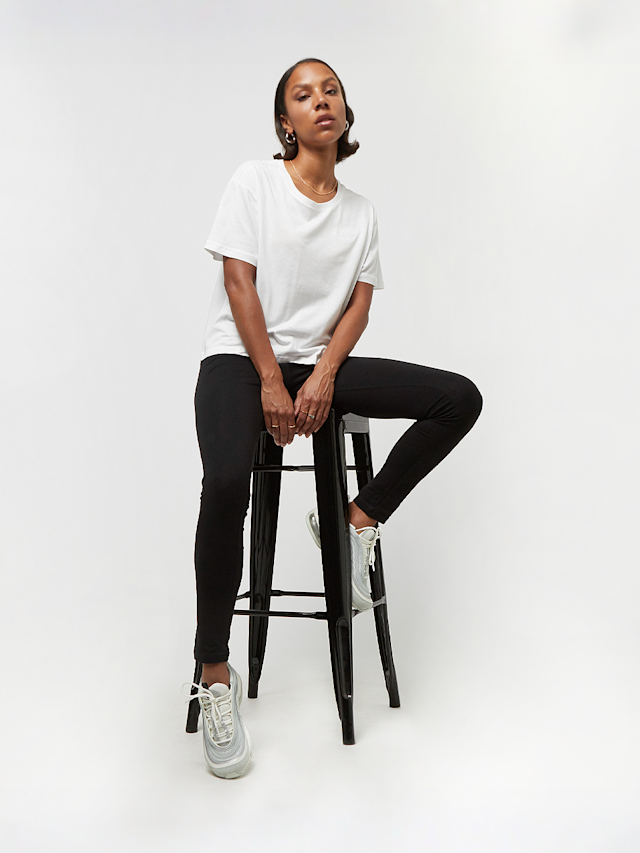 SNIPES, Small Logo Essential Tee, white, Image 4 of 4