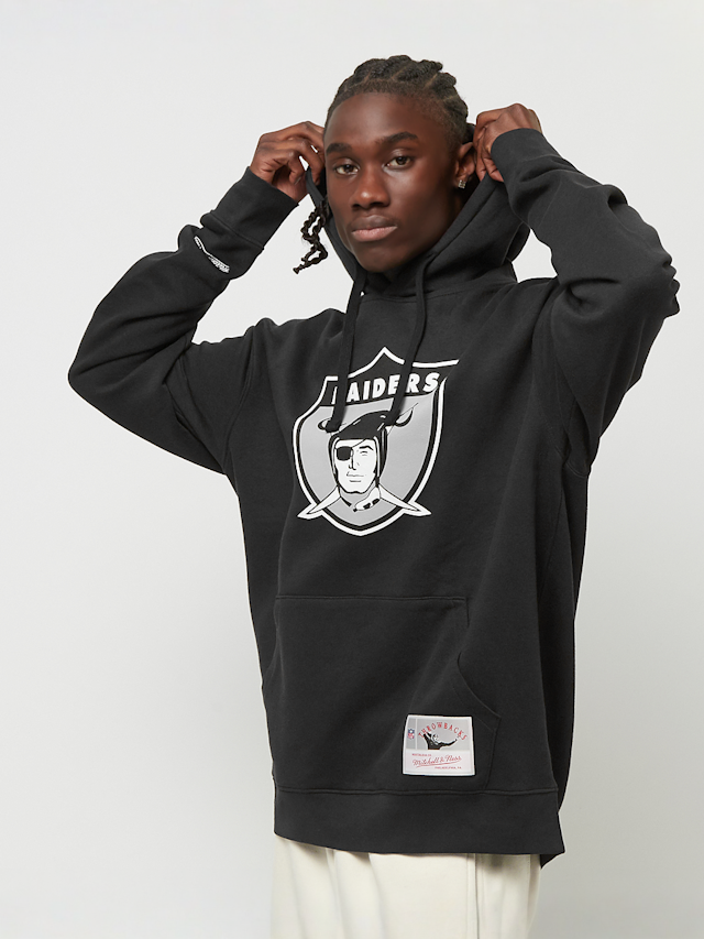 Mitchell & Ness, NFL Team Logo Hoody UPD Oakland Raiders, black, Image 1 of 5