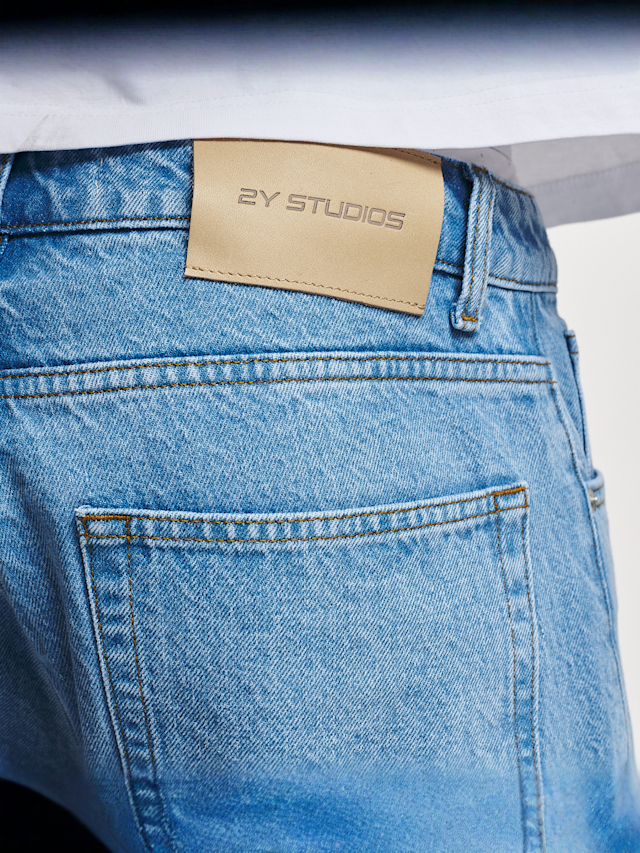 2Y STUDIOS, Gabrie Basic Straight Jeans, blue, Image 3 of 4