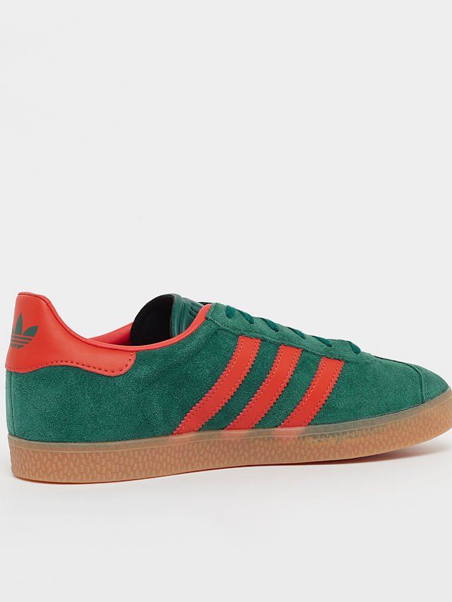 adidas Originals, Gazelle Kids Sneaker (GS), green, Image 3 of 5