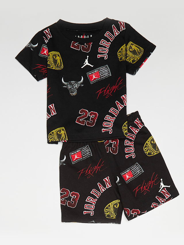 Jordan, 23 Ring All Over Print Set (2 Piece), black, Image 1 of 6