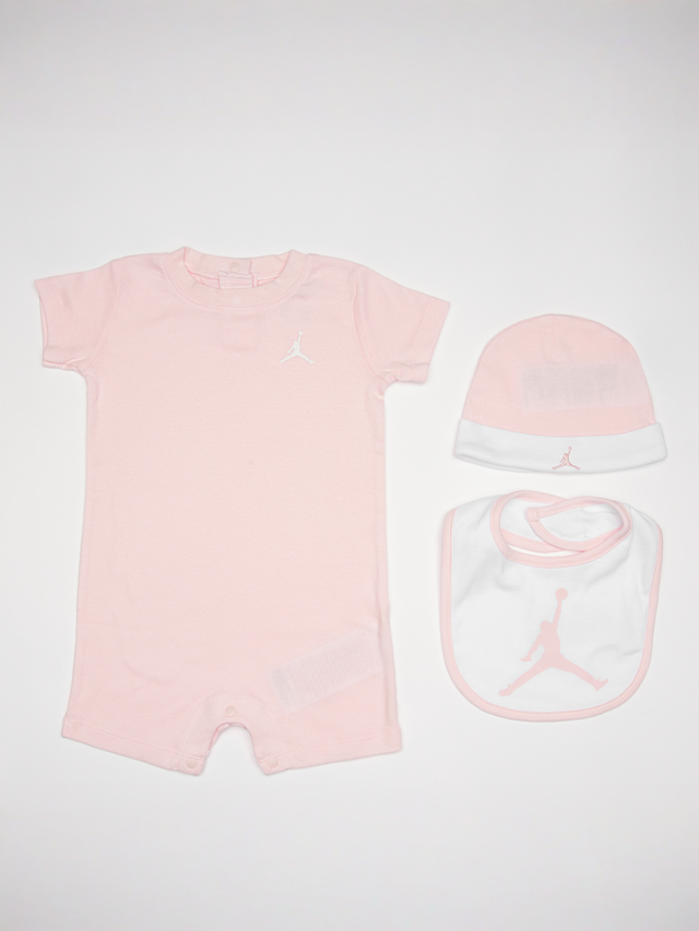 Jordan, Romper Set (3 Piece), light pink, Image 1 of 4