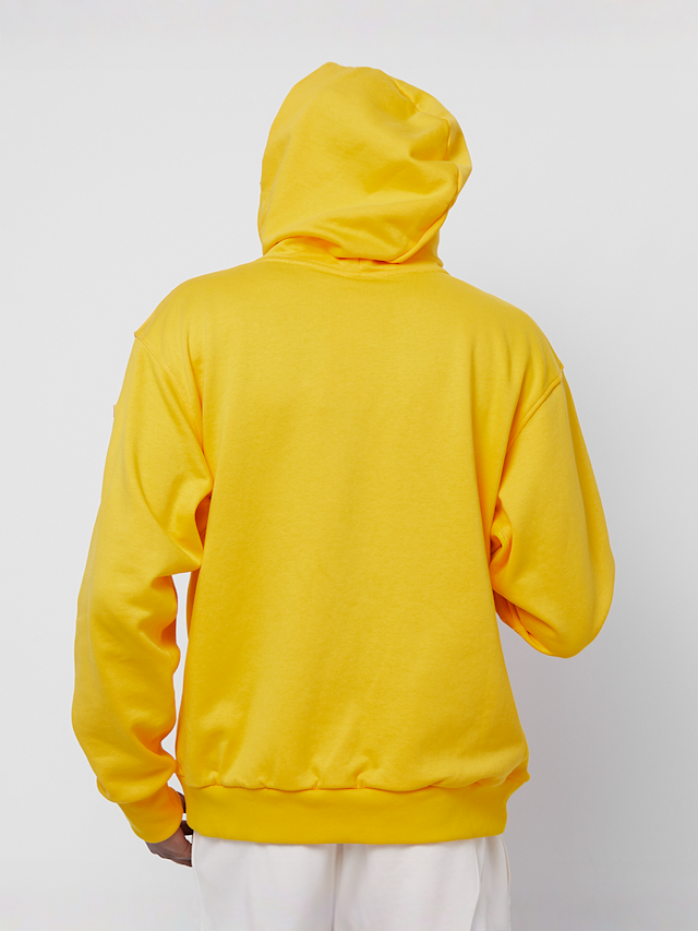 Nike, NBS Golden State Warriors Standard Issue Hoodie Courtside City Edition, yellow, Image 2 of 5