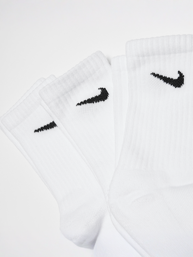 Nike, 3 PACK - Dri-Fit Performance Basic Crew Socks, white, Image 2 of 2