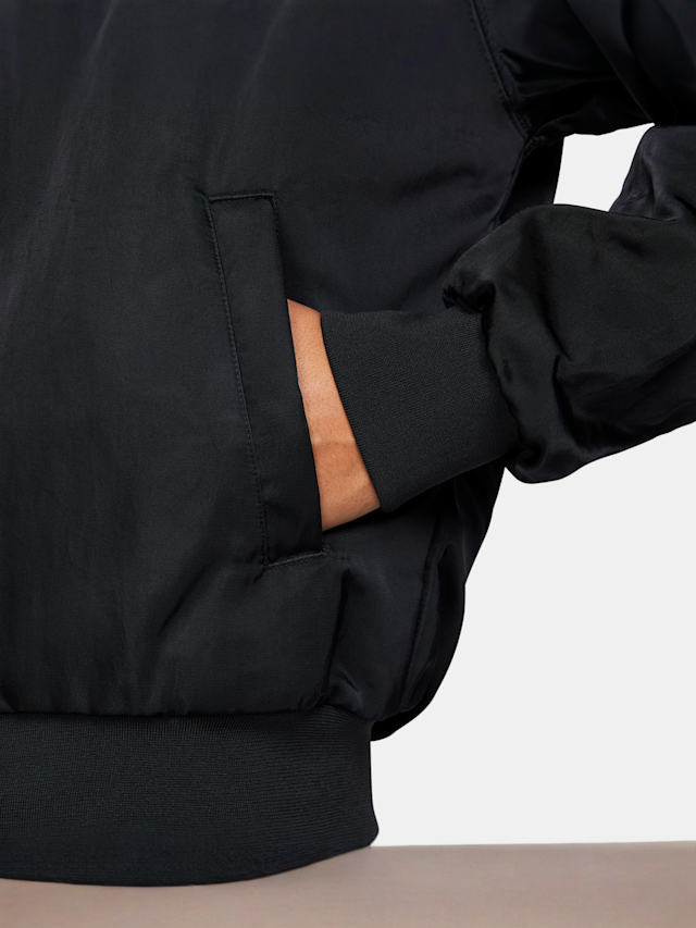 Nike, Sportswear Reversible Varsity Bomber Jacket, black, Image 4 of 7