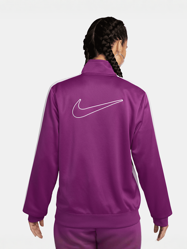 Nike, Sportswear Poly-Knit Jacket Swoosh, purple, Image 2 of 5